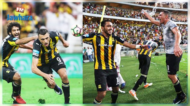 احمد العكايشي يتألق مع الاتحاد امام الفتح