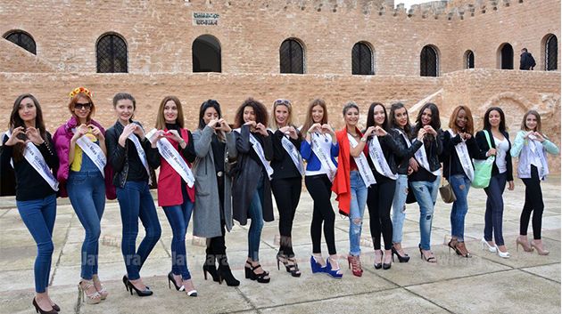 ملكات جمال العالم في زيارة لمدينة المنستير 