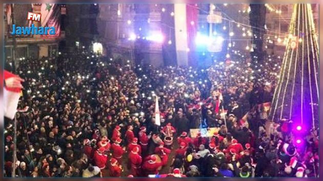 لأول مرّة منذ 5 سنوات : حلب تحتفل بعيد الميلاد