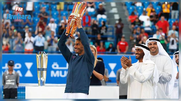 نادال يتوج بلقب أبوظبي للتنس