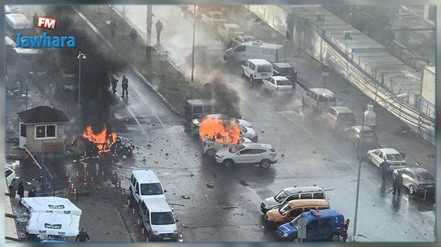 انفجار في مدينة أزمير التركية
