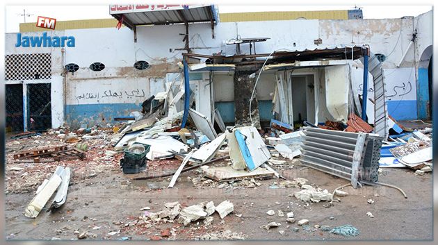 تنفيذ قرار هدم مركب تبريد بالسوق المركزية بالمنستير
