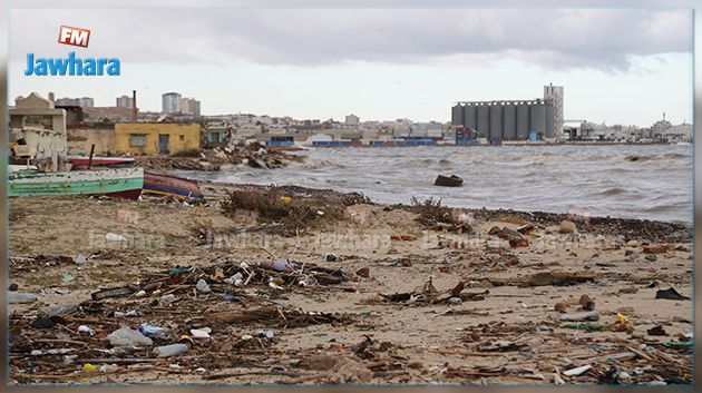 الرادار : حالة كارثية لمنطقة قصيبة الشط بسوسة