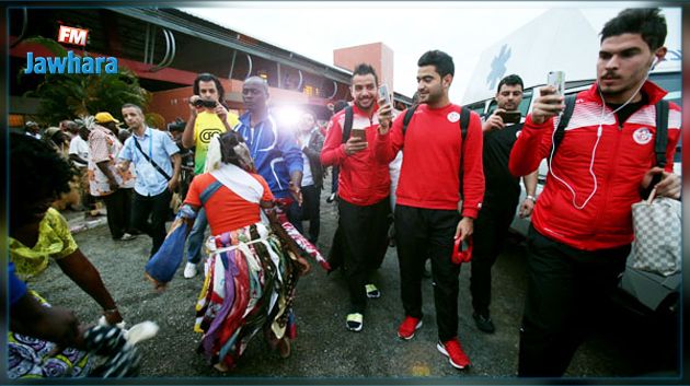 الحصة التدريبية الأولى للمنتخب في الغابون