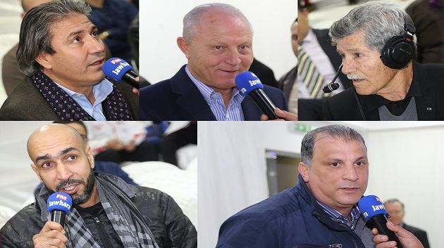 نجوم الرياضة في ضيافة جوهرة اف ام لمتابعة مباراة تونس و السينغال