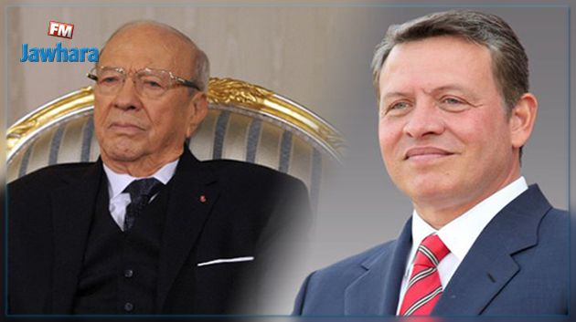 تسليم رساله خطيه للملك عبد الله الثاني