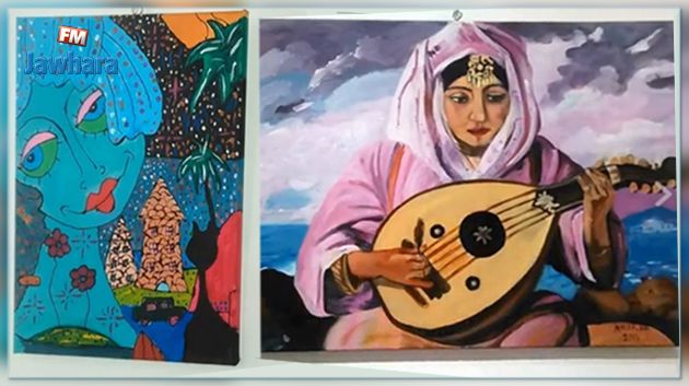 لوحات فنية بأنامل تلاميذ (صور)