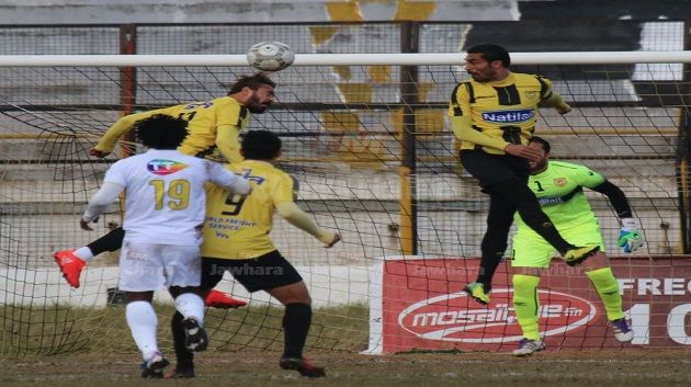 مباراة النادي البنزرتي و إتحاد بن قردان