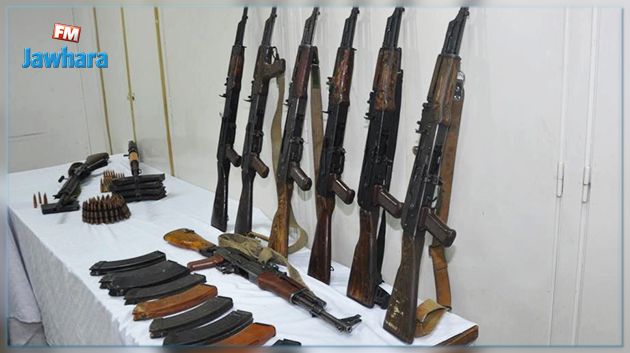 تفاصيل عن الأسلحة التي تم حجزها خلال 2016