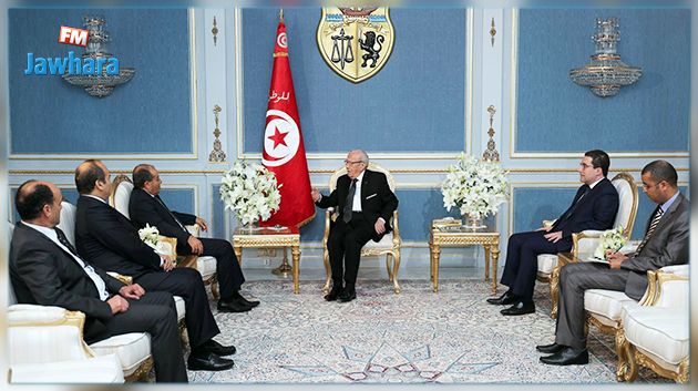 رئيس الجمهورية يلتقي رئيس الحكومة الليبية السابق