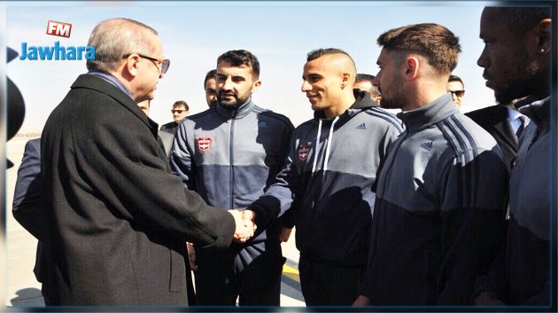 أنيس بن حتيرة يلتقي أردوغان