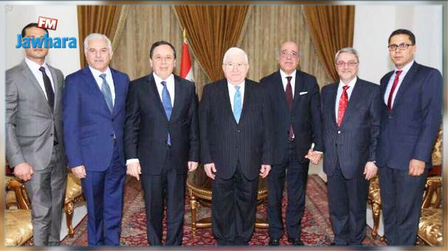 الجهيناوي يلتقي الرئيس العراقي