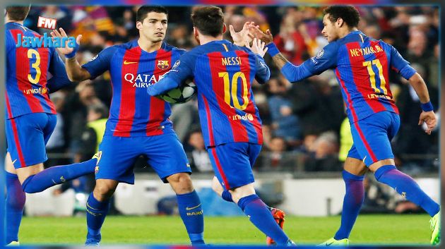 تأهل تاريخي لبرشلونة على حساب باريس سان جيرمان