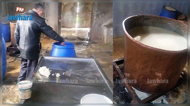 نابل : الكشف عن مصنع عشوائي لصناعة الأجبان