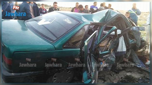 حادث مرور قاتل في قفصة