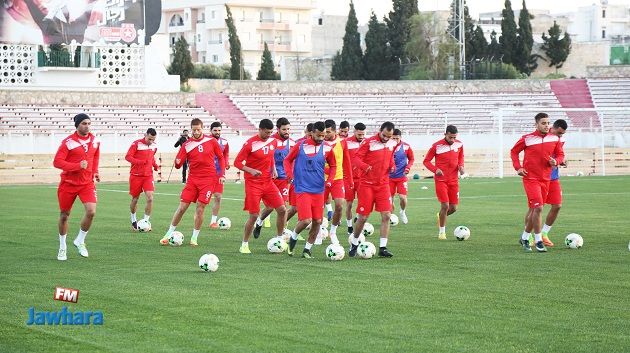 الحصة التدريبية الأولى للمنتخب الوطني في سوسة 