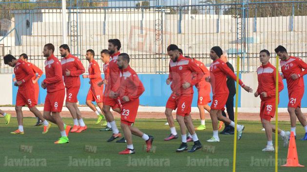 المنتخب يتدرب في المنستير