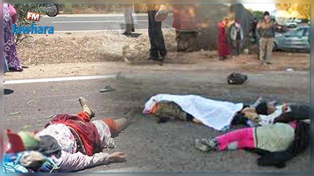 إصابة طفلين اثنين و23 عاملة فلاحة في حادث مرور 