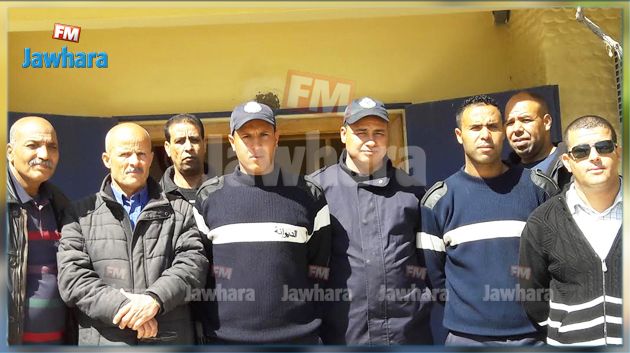 وقفة احتجاجية لأعوان الديوانة بقفصة