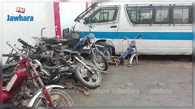 المهدية : تفكيك عصابة مختصّة في سرقة الدراجات النارية