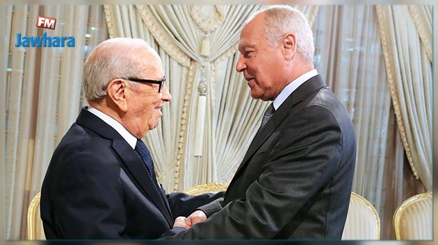 رئيس الجمهورية يستقبل أمين عام جامعة الدول العربية