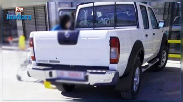 ايقاف شخص تعمد تغيير لوحتين منجميّتين لشاحنة إدارية