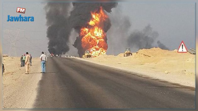 القاهرة : انفجار خط غاز