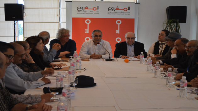 إجتماع محسن مرزوق بمبدعي ومثقفي تونس 