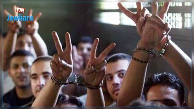 أكثر من ألف معتقل فلسطيني يبدأون اليوم إضرابا عن الطعام