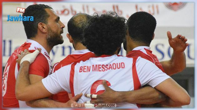النجم الساحلي يتأهل إلى نهائي كأس تونس للكرة الطائرة