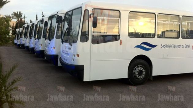 7 حافلات جديدة تعزّز أسطول شركة النقل بالساحل