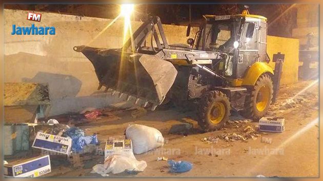 حملة واسعة للقضاء على الانتصاب الفوضوي بشوارع العاصمة
