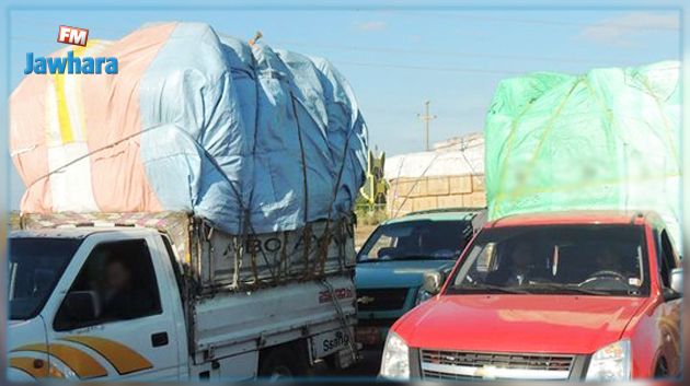 الكاف : حجز بضائع مهربة بقيمة 210 الف دينار