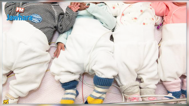 امرأة تنجب 4 توائم بسوسة