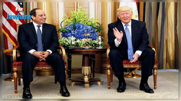 حذاء السيسي يُثير اعجاب ترامب!