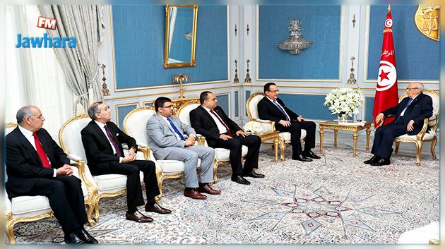 رئيس الجمهورية يستقبل وفدا عن حزب حركة نداء تونس