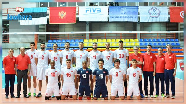 الرابطة العالمية للكرة الطائرة : المنتخب الوطني يواجه اليوم نظيره الاستوني 