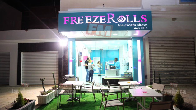 كورنيش سوسة : إفتتاح Freeze Rolls