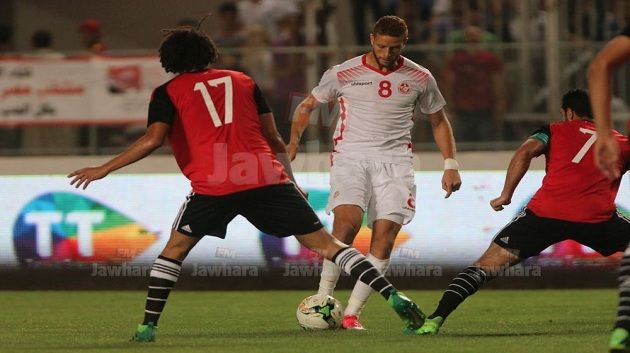 مباراة تونس و مصر