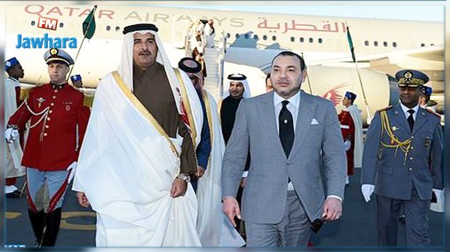 ملك المغرب يأمر بإرسال مساعدات غذائية إلى قطر