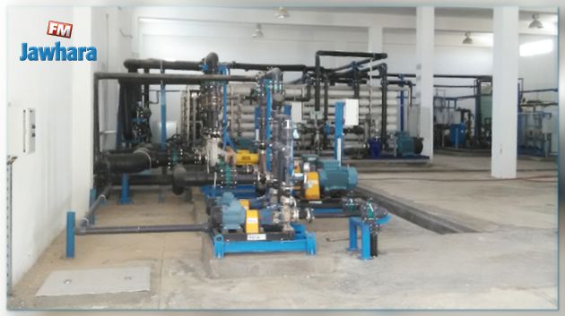 انطلاق التشغيل التجريبي لمحطة تحلية المياه بحزوة