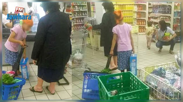 صور صادمة لطفلة تونسية تثير الجدل حول تشغيل الأطفال !