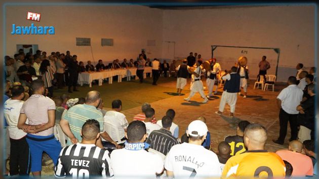 سهرة فنية في السجن المدني بالكاف