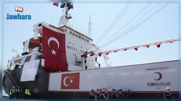 تركيا ترسل أول سفينة مواد غذائية إلى قطر