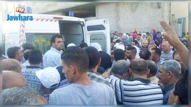 سيدي بوزيد : جثمان الشهيد مجدي الحجلاوي يوارى الثرى