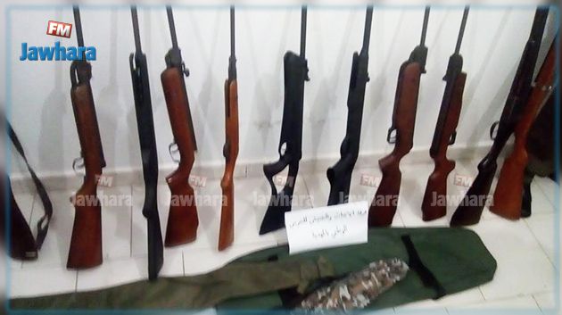 المهدية : حجز بنادق صيد وخراطيش دون رخصة