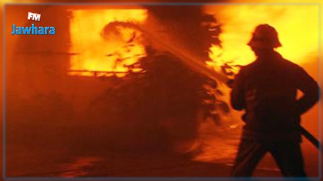  حريق في عدد من المستودعات ببن عروس