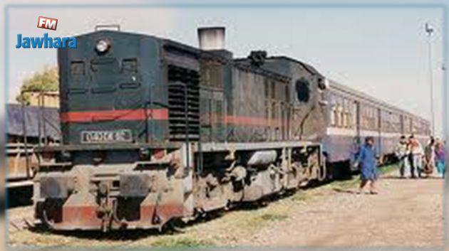 شركة السكك الحديدية تنفي خروج عربة قطار عن السكة في باجة