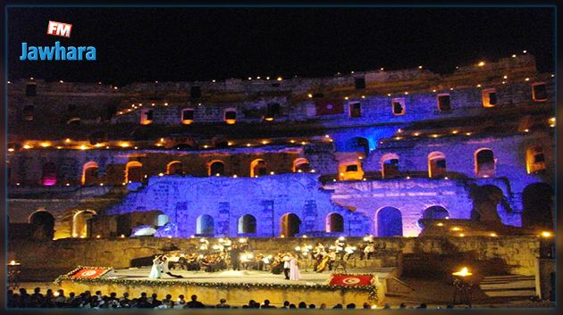 انقطاع الكهرباء في الجم بسبب عاصفة رملية