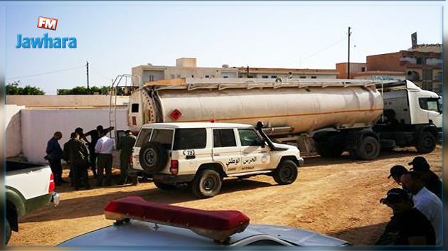 مدنين : حجز كمية كبيرة من السجائر داخل صهريج شاحنة 